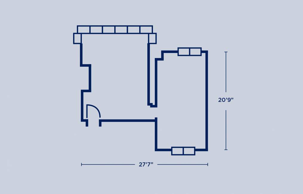 Ware Triple Room Layout Example
