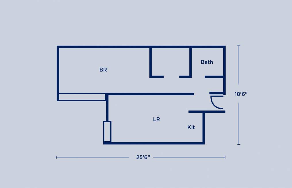 Harnwell Double One Bedroom Apartment