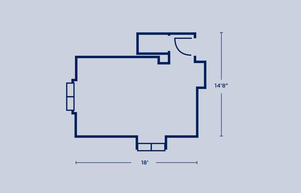 Riepe Double Room Example Layout