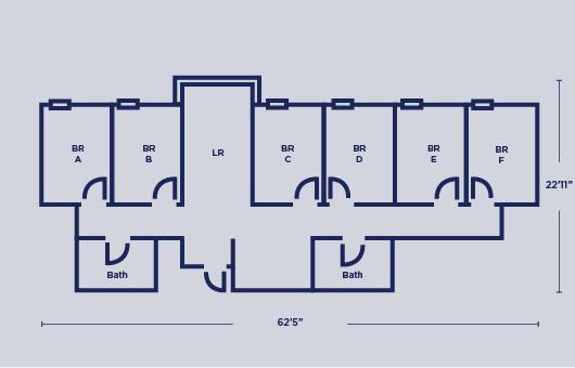 New College House West 6 Bedroom