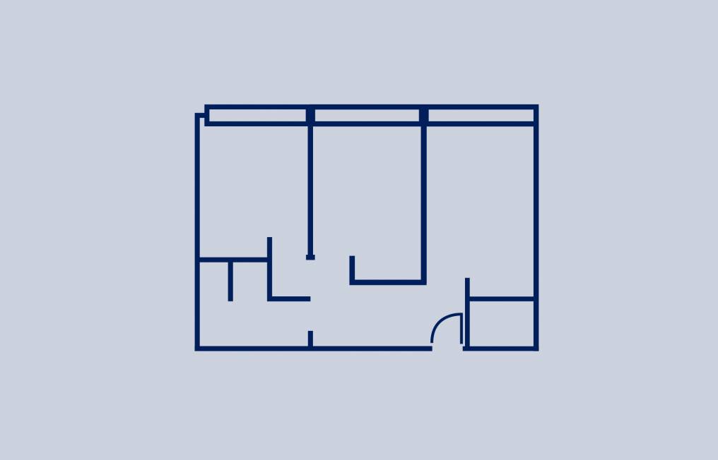 Sansom Place Triple Room Layout