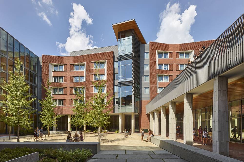 Lauder College House Courtyard